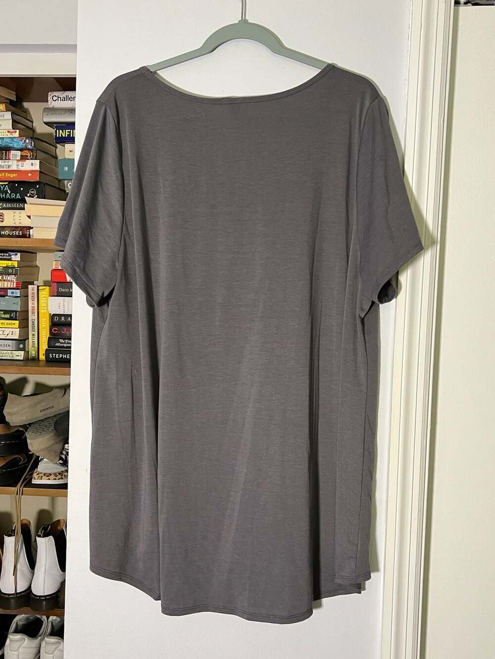 LuLaRoe The Nightmare Before Christmas Jack and Sally Graphic T-Shirt - Picture 2 of 4